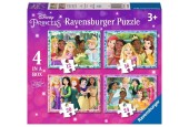 Puzzle 4-en-1 Ravensburger Princess Soyez qui vous voulez être ! Puzzle - 12, 16, 20, 24 pièces