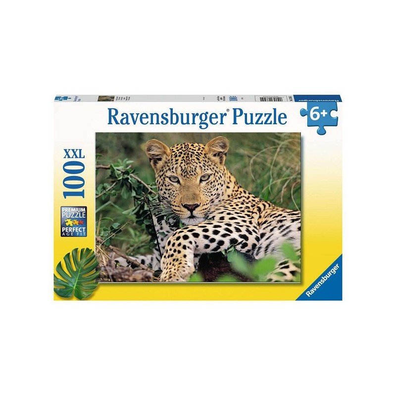 Ravensburger Puzzle Léopard 100 pièces XXL
