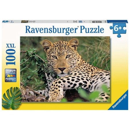 Ravensburger Puzzle Léopard 100 pièces XXL