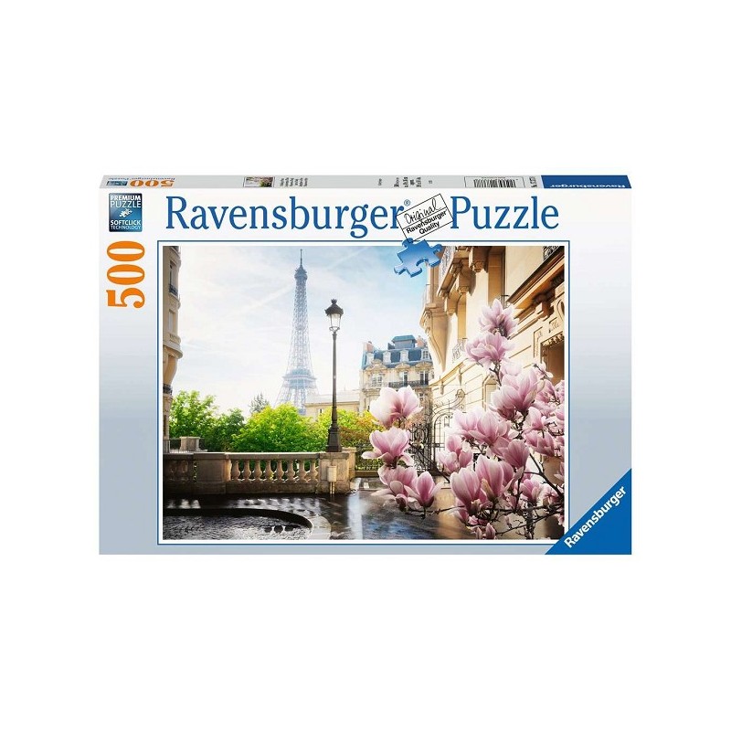 Ravensburger Lente in Parijs puzzel 500 stukjes