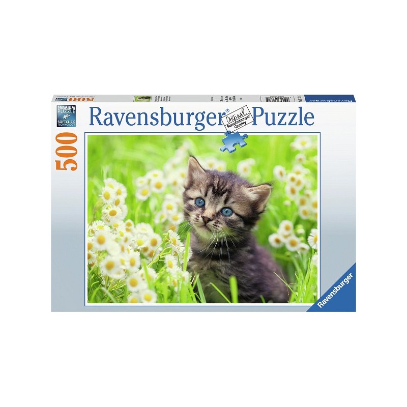 Ravensburger Katje in de wei puzzel 500 stukjes