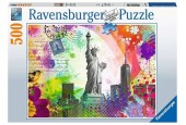 Ravensburger Kaart uit New York puzzel 500 stukjes