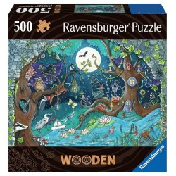 Ravensburger Puzzle en bois Fantasy 500 pièces