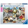 Ravensburger De jaren 50 puzzel 1000 stukjes