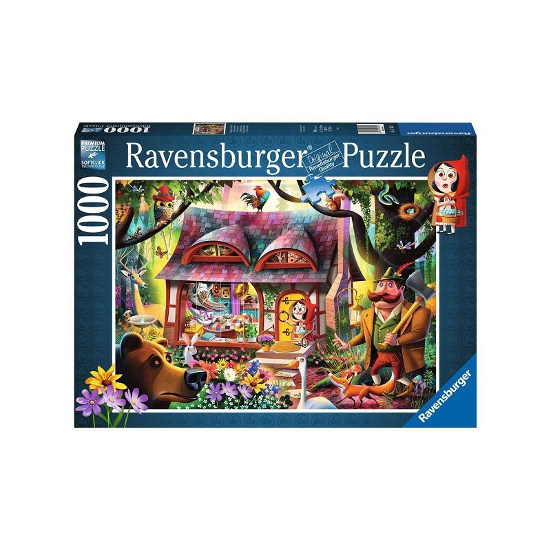 Ravensburger Puzzle Le Petit Chaperon Rouge et le loup 1000 pièces