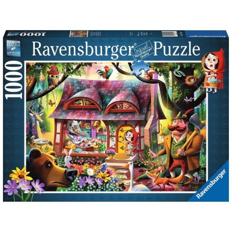 Ravensburger Roodkapje en de wolf puzzel 1000 stukjes