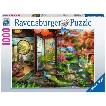 Ravensburger Theehuis in Japanse tuin puzzel 1000 stukjes
