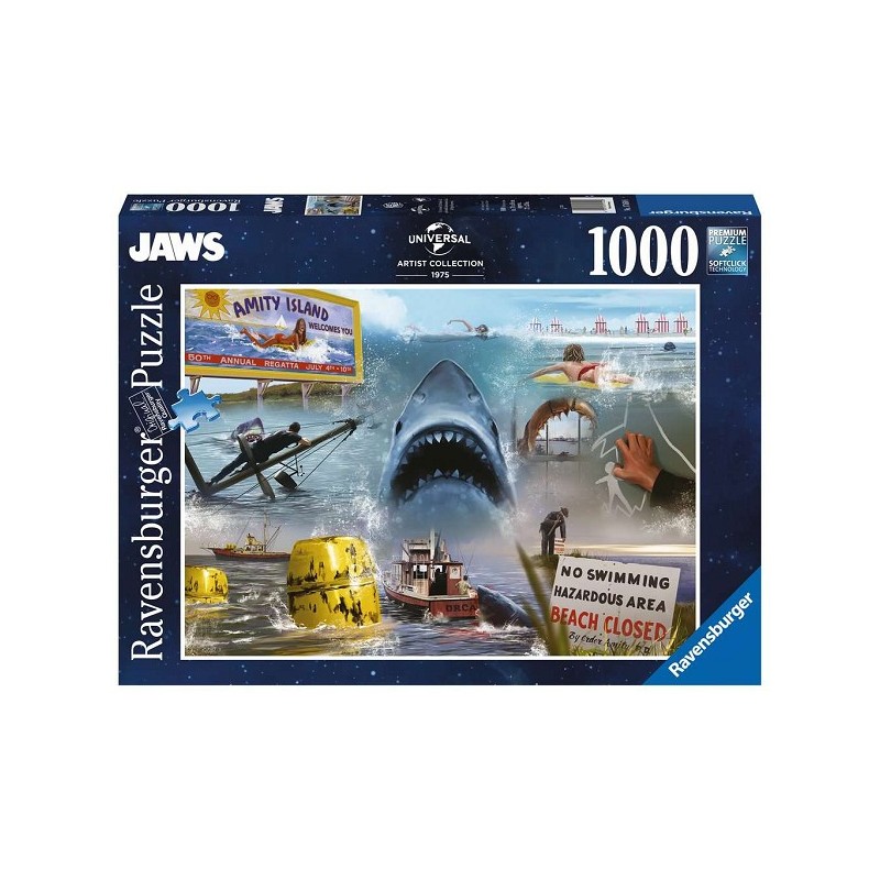 Ravensburger Jaws puzzel 1000 stukjes