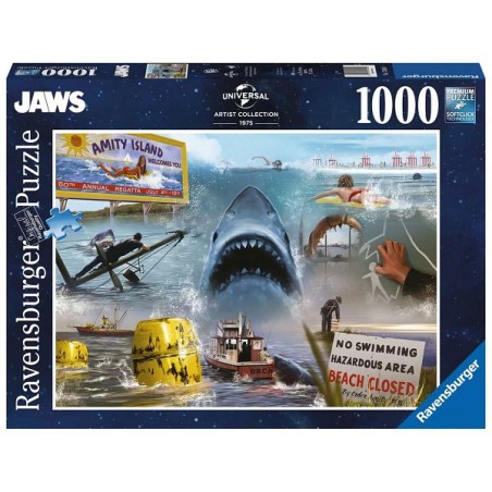 Ravensburger Puzzle Mâchoires 1000 pièces