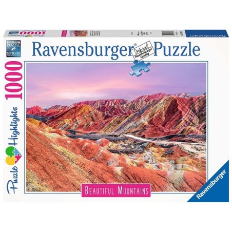 Ravensburger Regenboogbergen, China puzzel 1000 stukjes