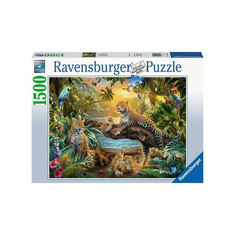 Ravensburger Luipaarden in de jungle puzzel 1500 stukjes