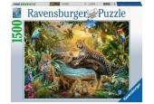 Ravensburger Luipaarden in de jungle puzzel 1500 stukjes