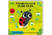 Puzzelboek Vriendjes in een rij - In de tuin