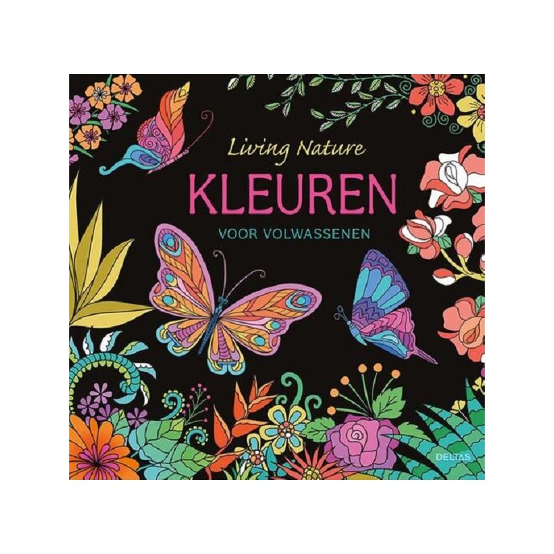 Deltas Living Nature - Kleuren voor volwassenen