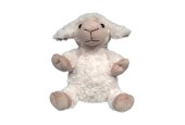Peluche mouton 25cm blanc