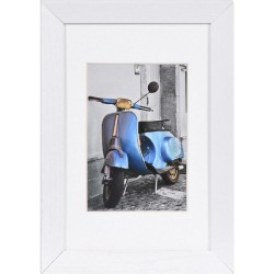 Henzo Cadre photo Ombrie 10x15cm blanc
