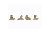 Beeldje Zeehond 3-4cm Polystone