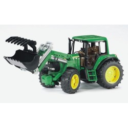 Bruder John Deere tractor met frontlader