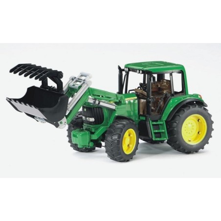Bruder John Deere tractor met frontlader