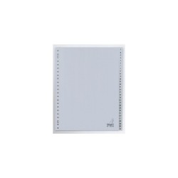 Kangaro Tabblad A4 cijfers PP 120 micron grijs 23-gaats 31-delig