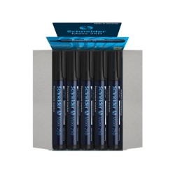 Schneider Marqueur permanent 250 burin noir 10pcs