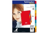 Kangaro Tab feuille A4 carton vierge 180 grammes assortis 23 trous 10 pièces
