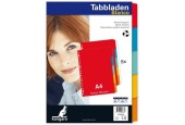 Kangaro Tab feuille A4 carton vierge 180 grammes assortis 23 trous 5 pièces