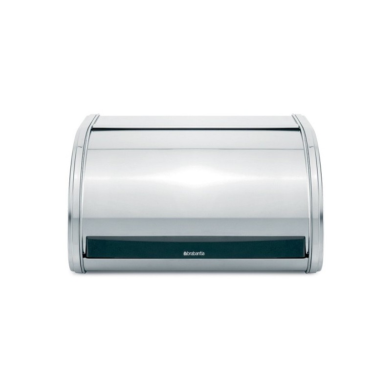 Brabantia schuifbroodtrommel half brilliant steel 17,3x26,5x31,6cm 11 liter