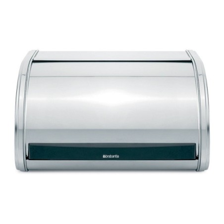 Brabantia boîte à pain coulissante demi-acier brillant 17,3x26,5x31,6cm 11 litres