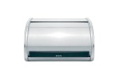 Brabantia schuifbroodtrommel half brilliant steel 17,3x26,5x31,6cm 11 liter
