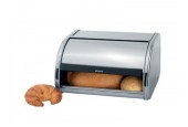 Brabantia boîte à pain coulissante acier semi-mat 17,3x26,5x31,6cm 11 litres
