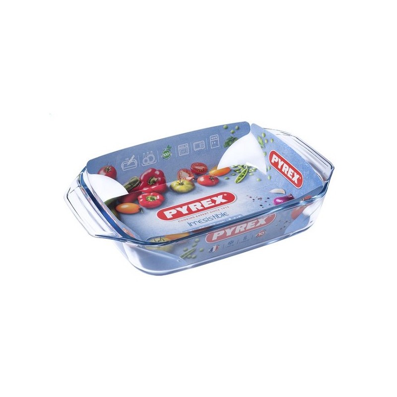 Pyrex IRRESISTIBLE rôtissoire verre 35x23x6,5cm 2,9L