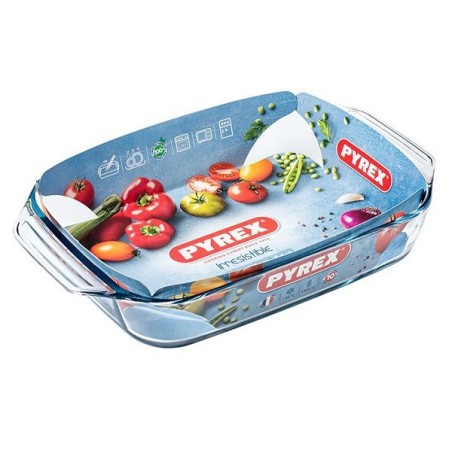 Plat à rôtir Pyrex IRRESISTIBLE verre 39x25cm 3,8L