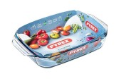 Pyrex IRRESISTIBLE braadslede glas 39x25cm 3,8L