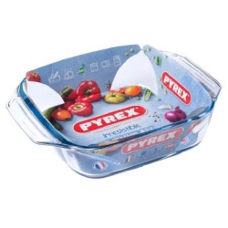 Rôtissoire Pyrex IRRESISTIBLE carrée 29x23cm (sans poignées 23x23cm)