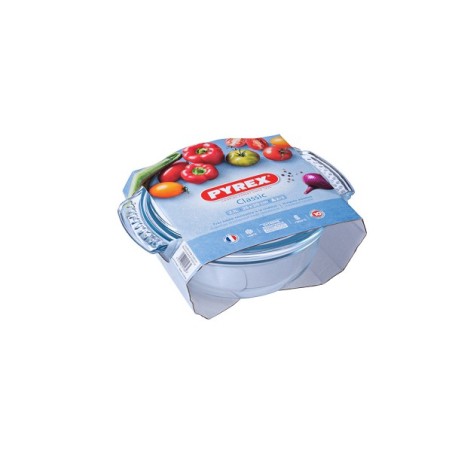 Pyrex CLASSIC ronde ovensschaal 2,1L met deksel