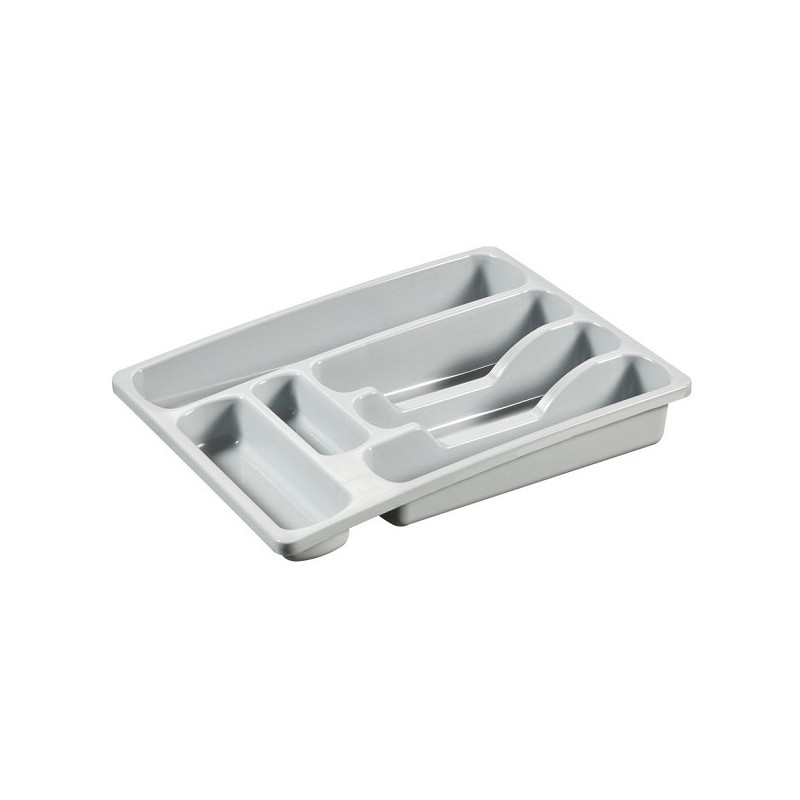 Curver bestekbak M 6-vaks grijs 36x29xH6cm