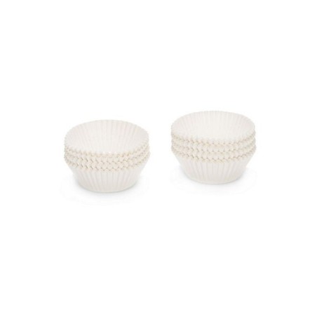 Patisse papier muffin vormpjes wit 200st 5cm wit
