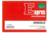 Carnet de coupons A6 carbone un paquet de 2x50 feuilles de 5 livrets