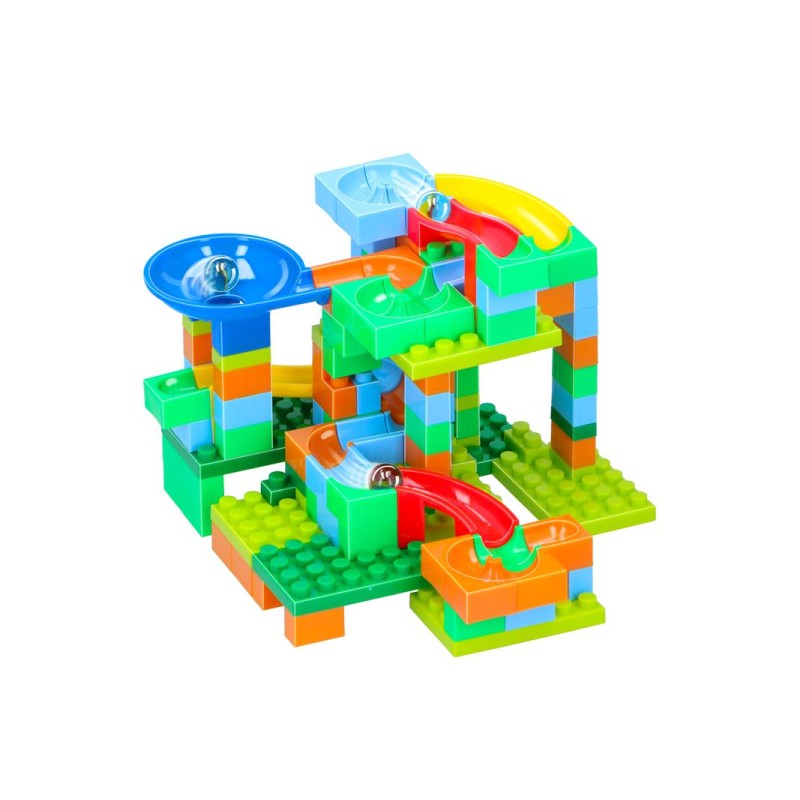 Eddy Toys Knikkerbaan 108-delig