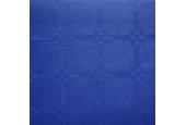 Damast tafelkleed papier ROL 118cmx8m donkerblauw