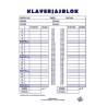 Klaverjasblok 14.8x21cm 50 vel 5st
