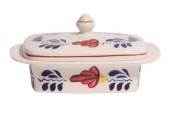 Boerenbont Botervloot inhoud 420ml afmeting 17,5x12 cm, Aardewerk
