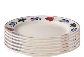 Boerenbont Assiette Plate Ø24cm boîte de 6 pièces, Faïence