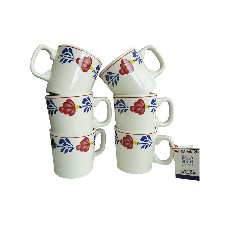 Boerenbont Mug Roeland 200ml boîte de 6 pièces de poterie