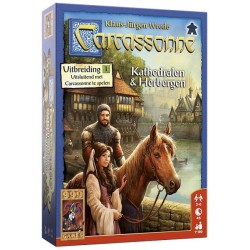 999 Games Carcassonne: Kathedralen & Herbergen uitbreiding 1