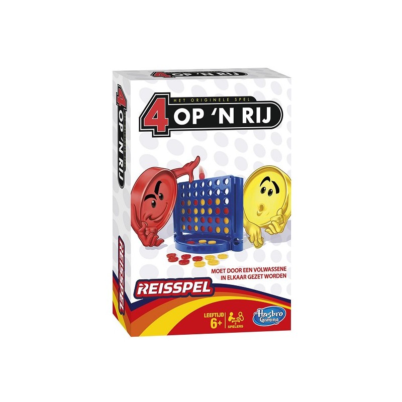 Hasbro Jeu de voyage Quatre à la suite