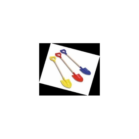 Pelle Adriatique en plastique avec manche en bois 73cm