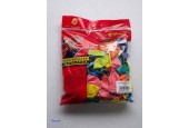 Ballons en latex Globos ronds 10 couleurs assorties sac aa 100pcs.