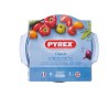 Pyrex CLASSIC ronde ovenschaal met deksel glas 4,9L